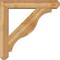 Ekena Millwork Funston Craftsman Rough Sawn Bracket w/ Offset Brace, Western Red Cedar, 8"W x 44"D x 44"H BKT0806X44X44FST04RWR - alternate 3